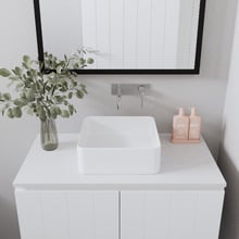 Amaroo 365mm Square Ceramic Above Counter Basin
